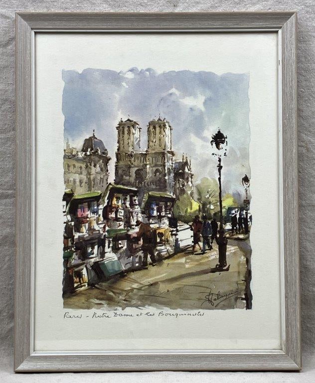 Lucien Delarue Prints, French Landmarks - 9