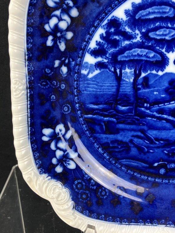 Copeland Spode's Tower Blue Transferware Plates - 3