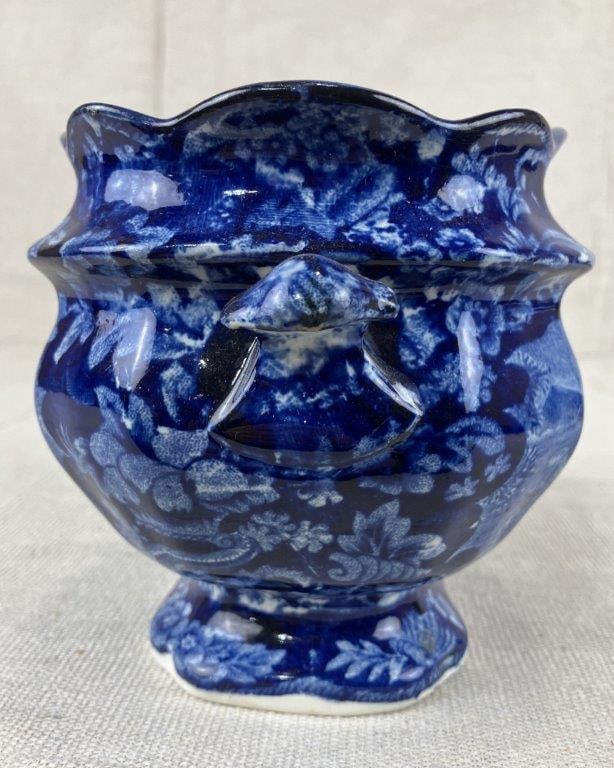 Two Staffordshire Transferware Sugar Bowls - 5