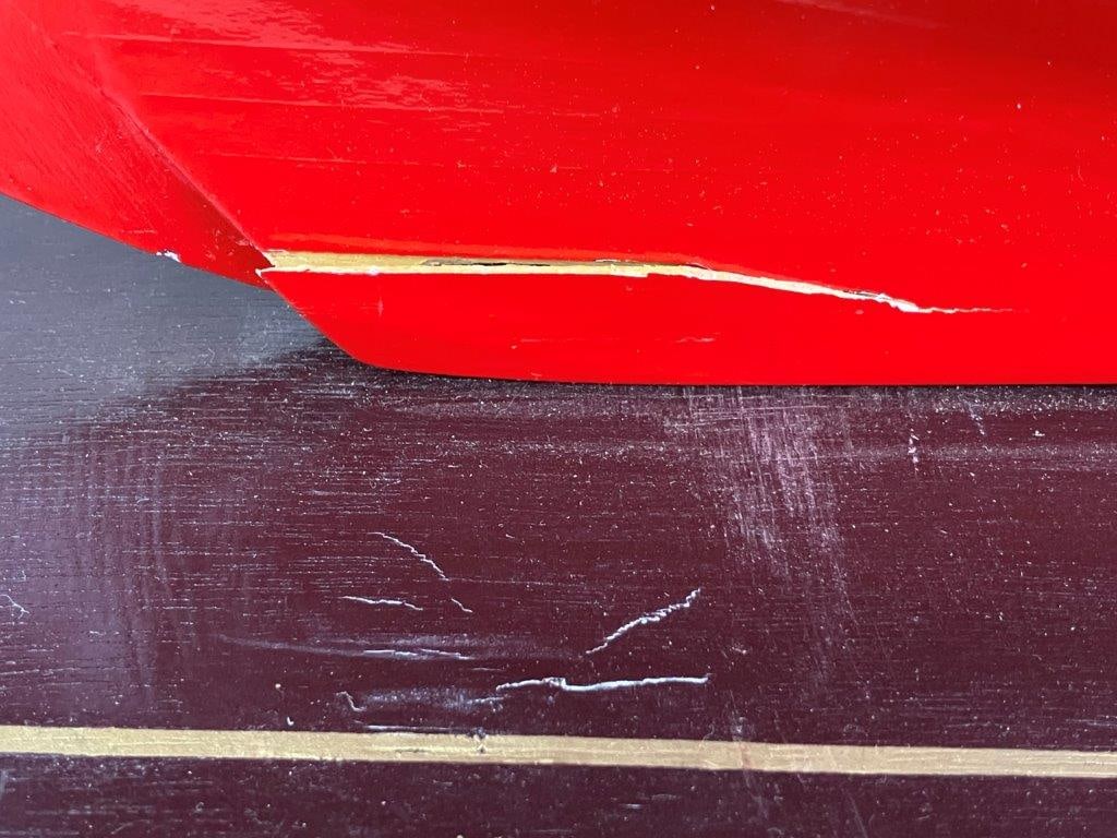 Handcrafted Model Sailboat - 10