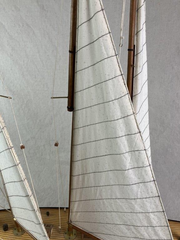 Handcrafted Model Sailboat - 2