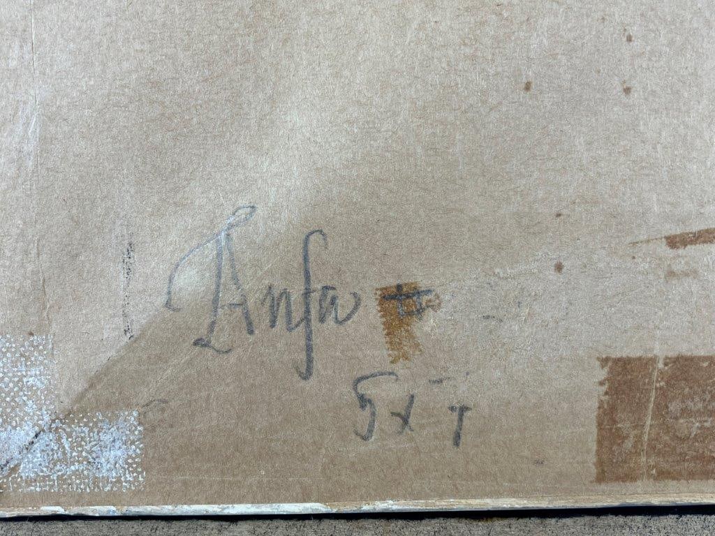 Anfa Clown Portrait Oil Painting - 8