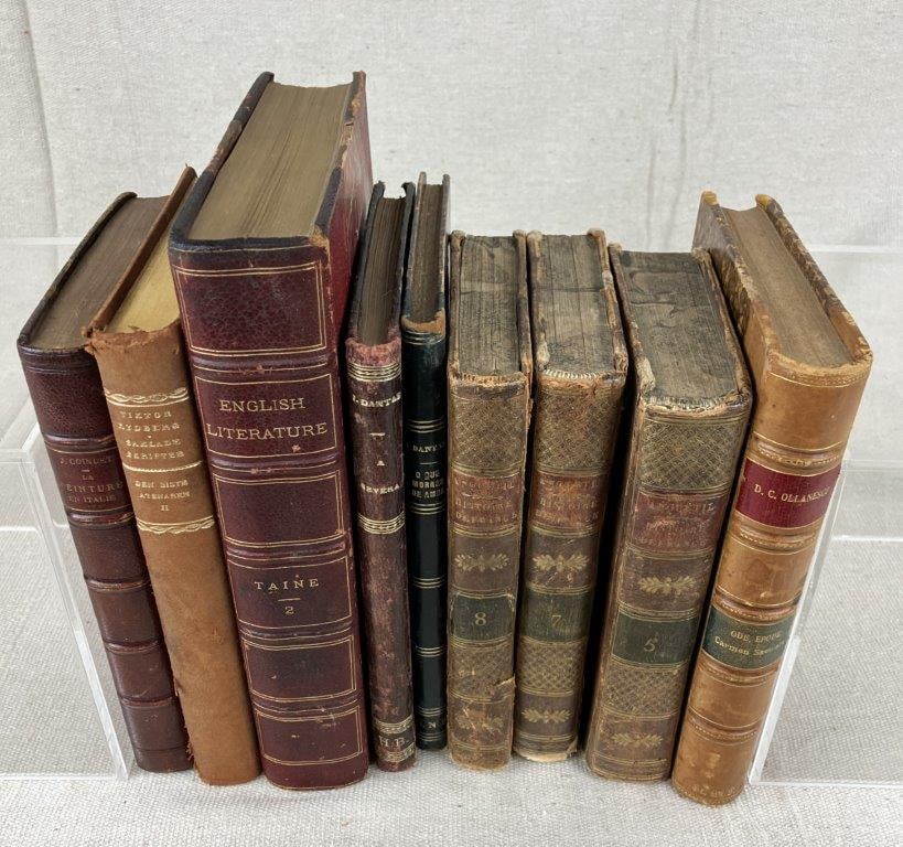 19th Century Historical Book Assortment - 2