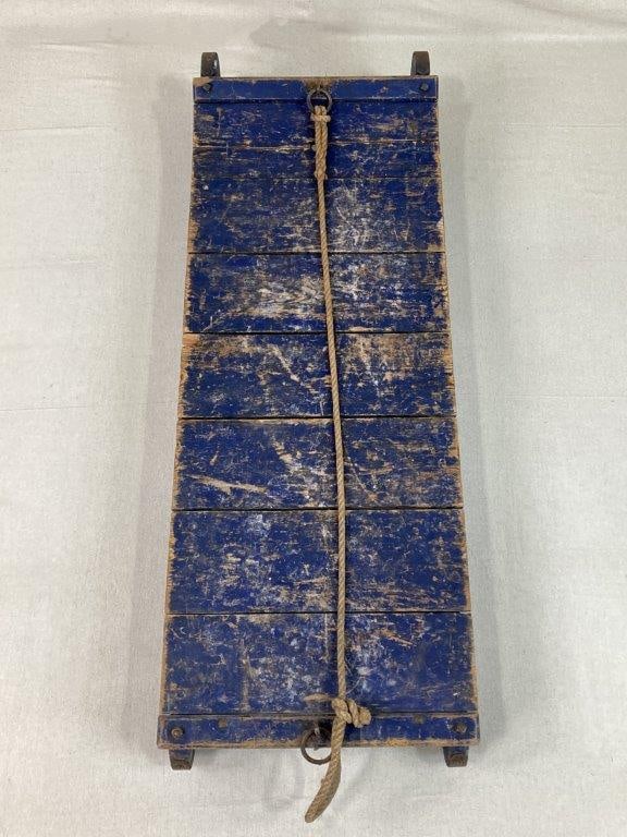 Antique Wood Sled - 2