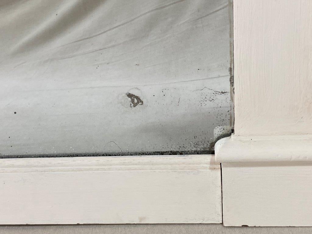 White Painted Architectural Mirror - 2