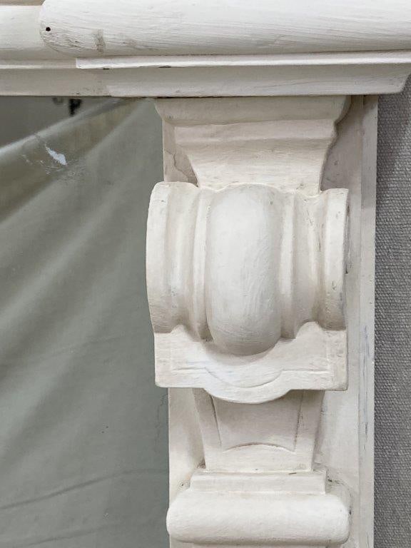 White Painted Architectural Mirror - 3