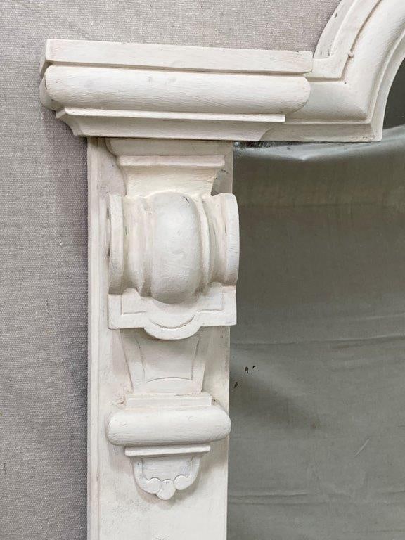 White Painted Architectural Mirror - 9