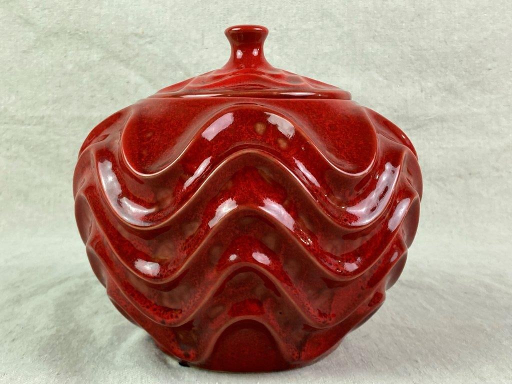 Mid-Century Modern Ceramic Jar - 5