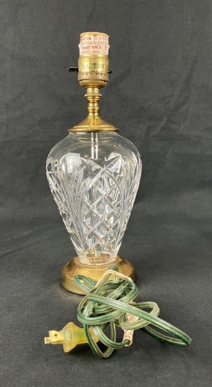 Waterford Crystal Lamp - 5