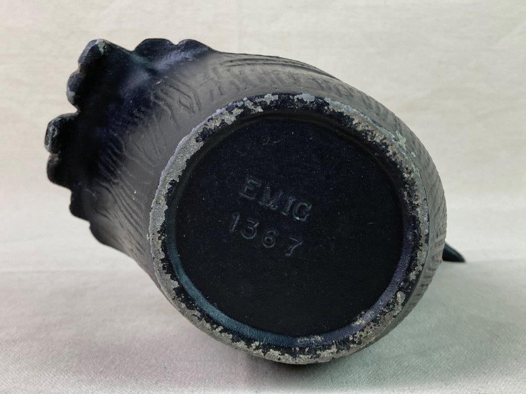 Mid-Century Modern Cast Iron Chicken Planter - 7