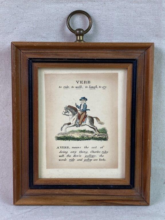Four Framed Grammer Lithographs - 11