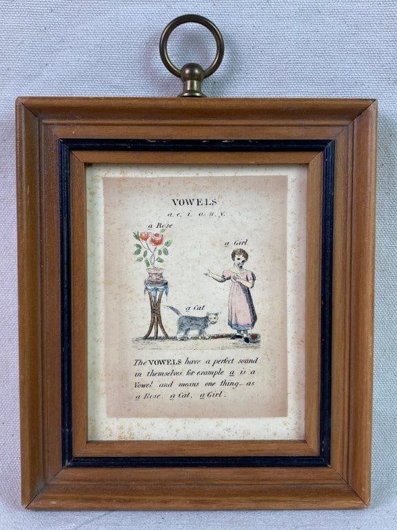 Four Framed Grammer Lithographs - 5