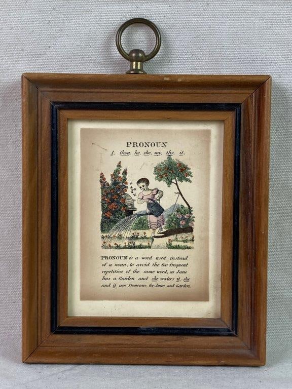 Four Framed Grammer Lithographs - 8