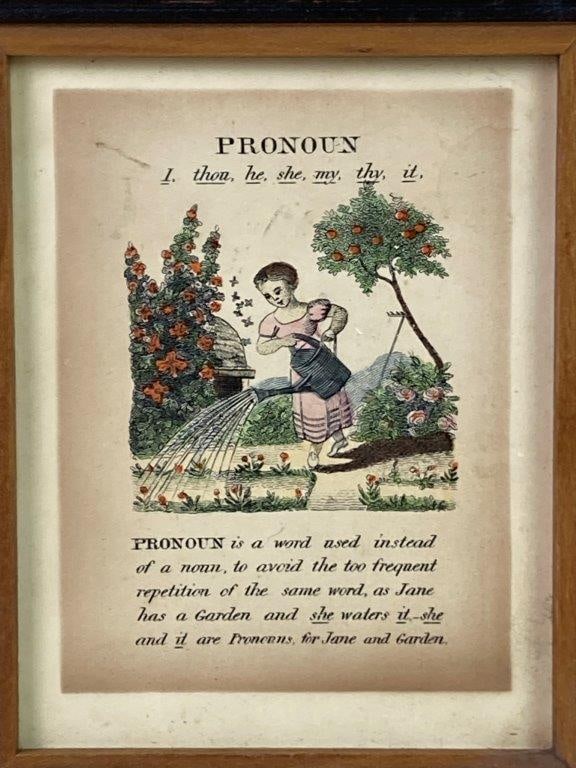 Four Framed Grammer Lithographs - 9