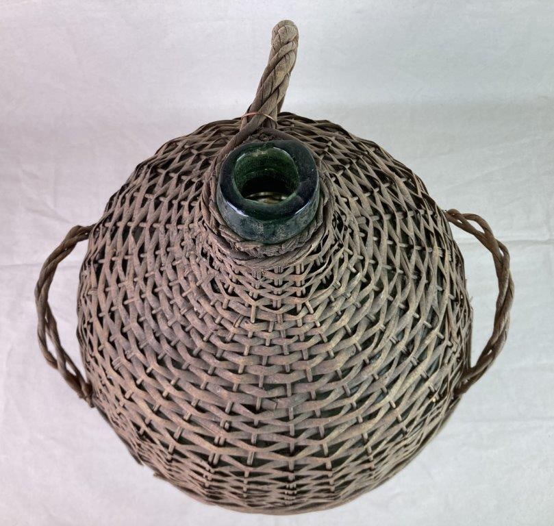 Wicker Wrapped Demijohn - 2