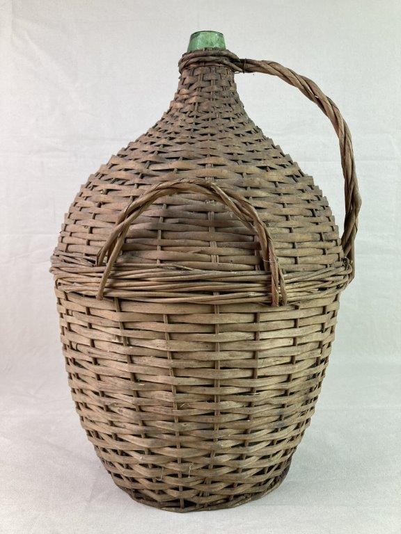 Wicker Wrapped Demijohn - 6