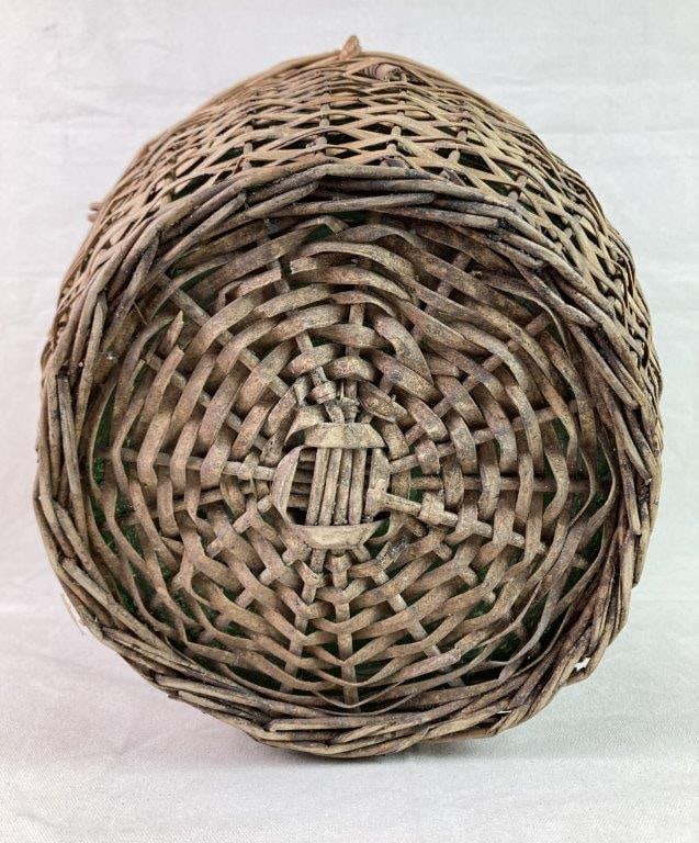Wicker Wrapped Demijohn - 7