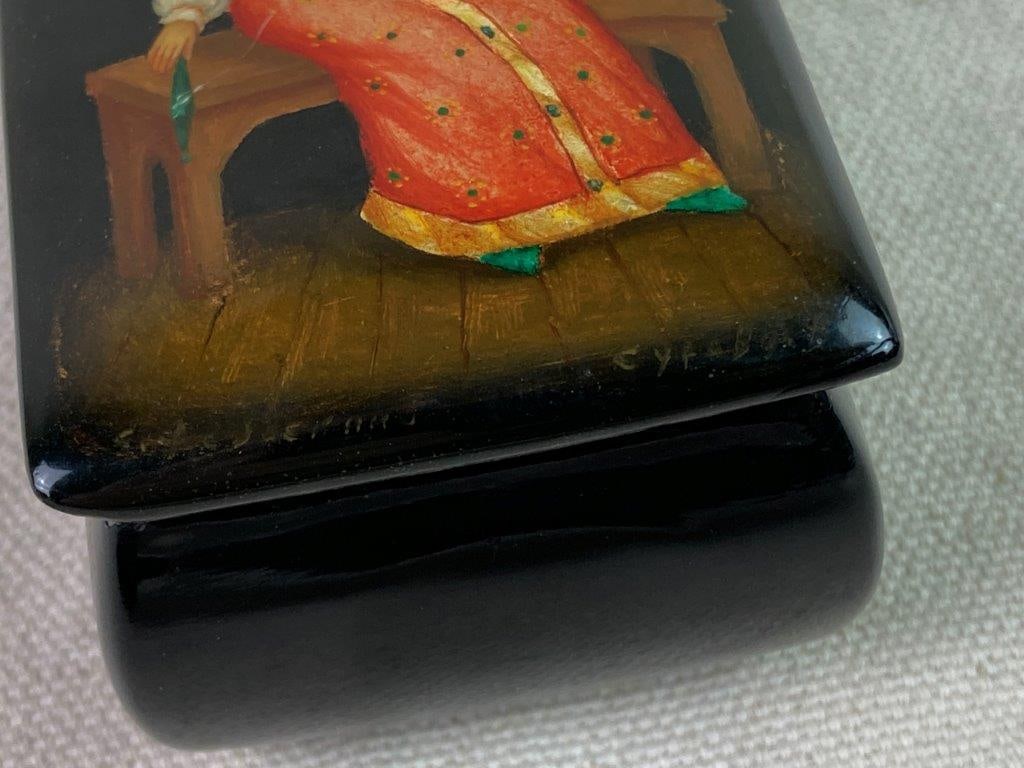 Russian Lacquer Box - 7