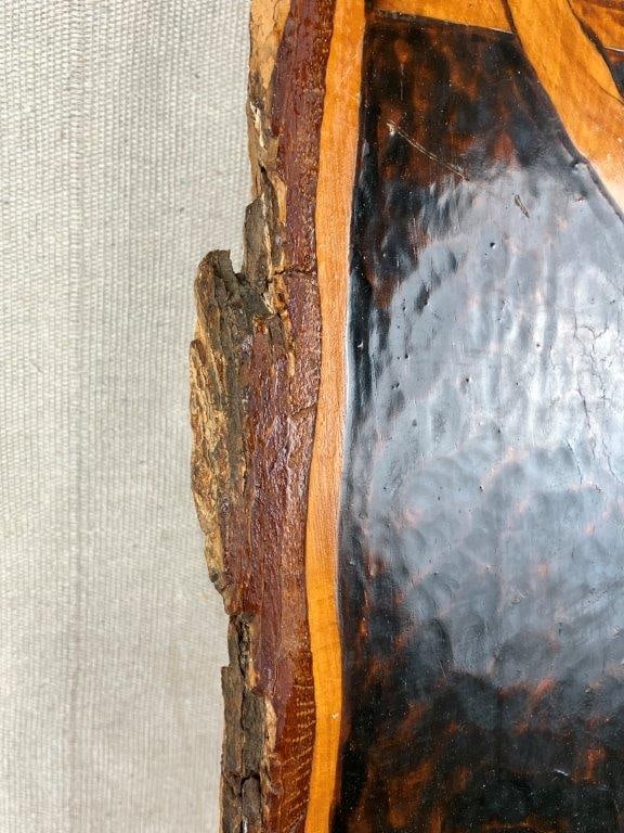 Folk Art Jesus Wood Slice - 4