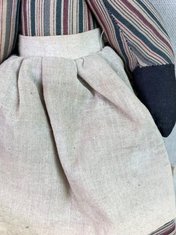 Black Americana Folk Art Dolls Pair - 6