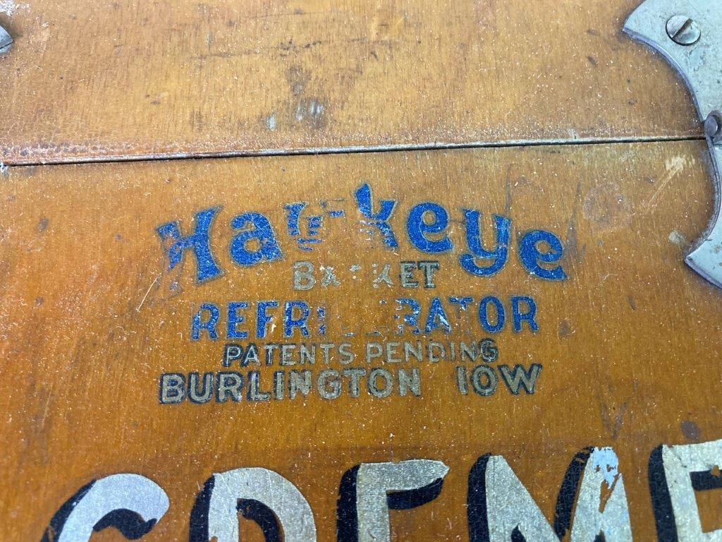 Vintage Hawkeye Refrigerator Basket - 3