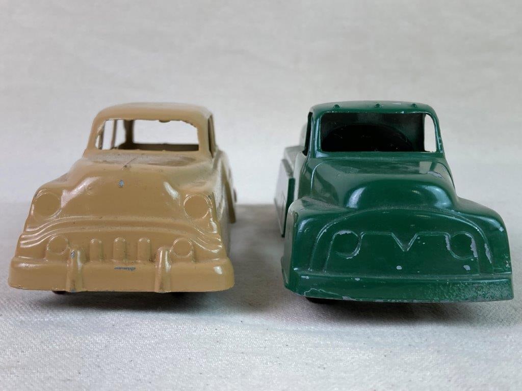Assortment of Vintage Tin Toy Vehicles - 3