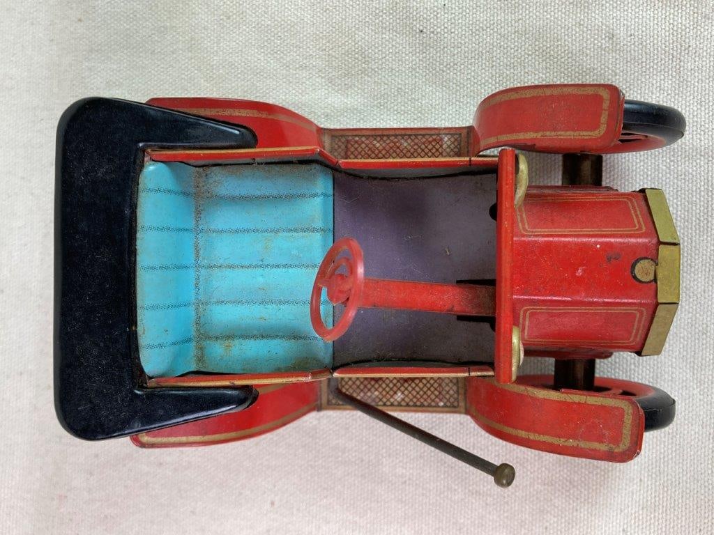 Vintage Tin Litho Car - 2