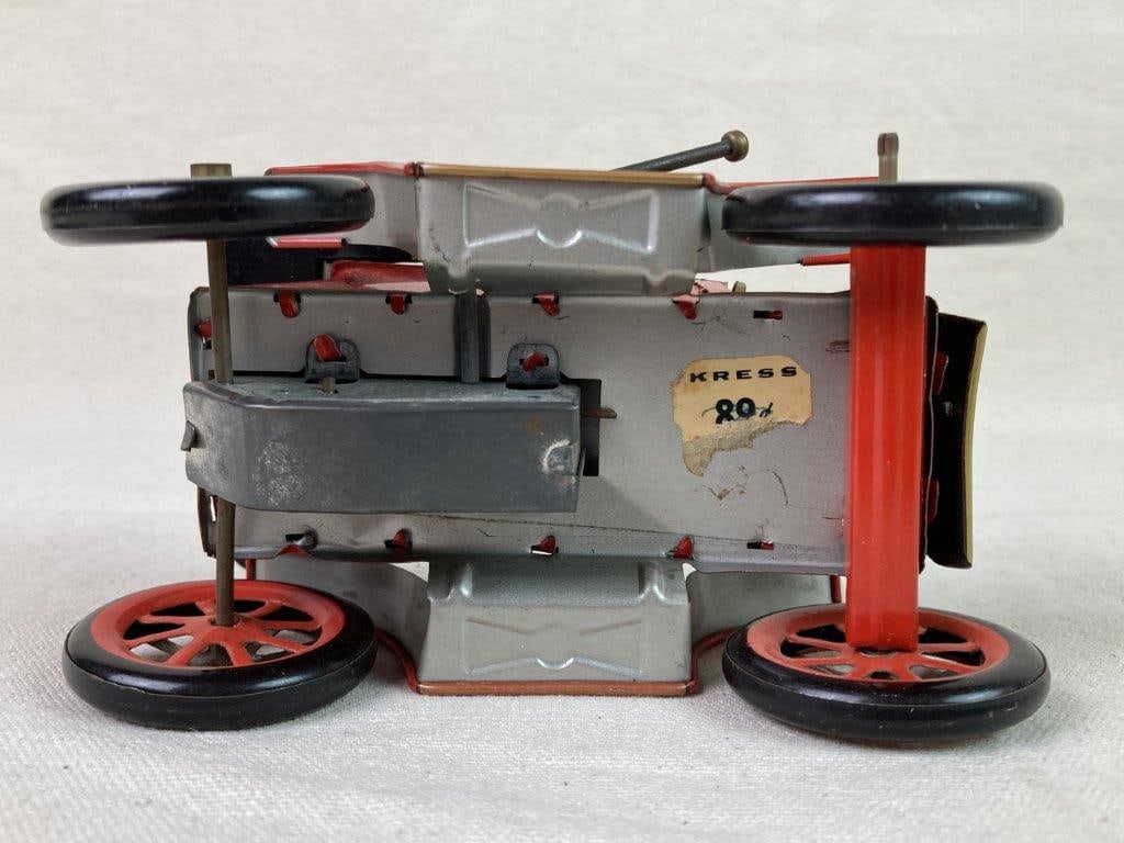 Vintage Tin Litho Car - 8