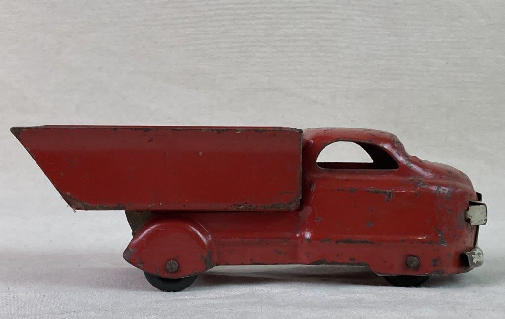 Vintage Pressed Steel Dump Truck - 4