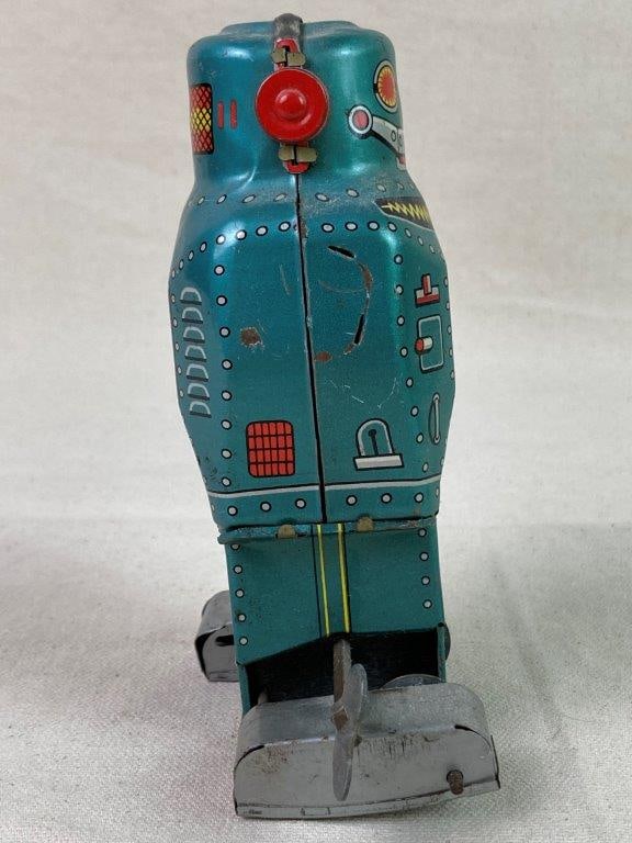 Vintage Noguchi Tin Mighty Robot Toy - 3