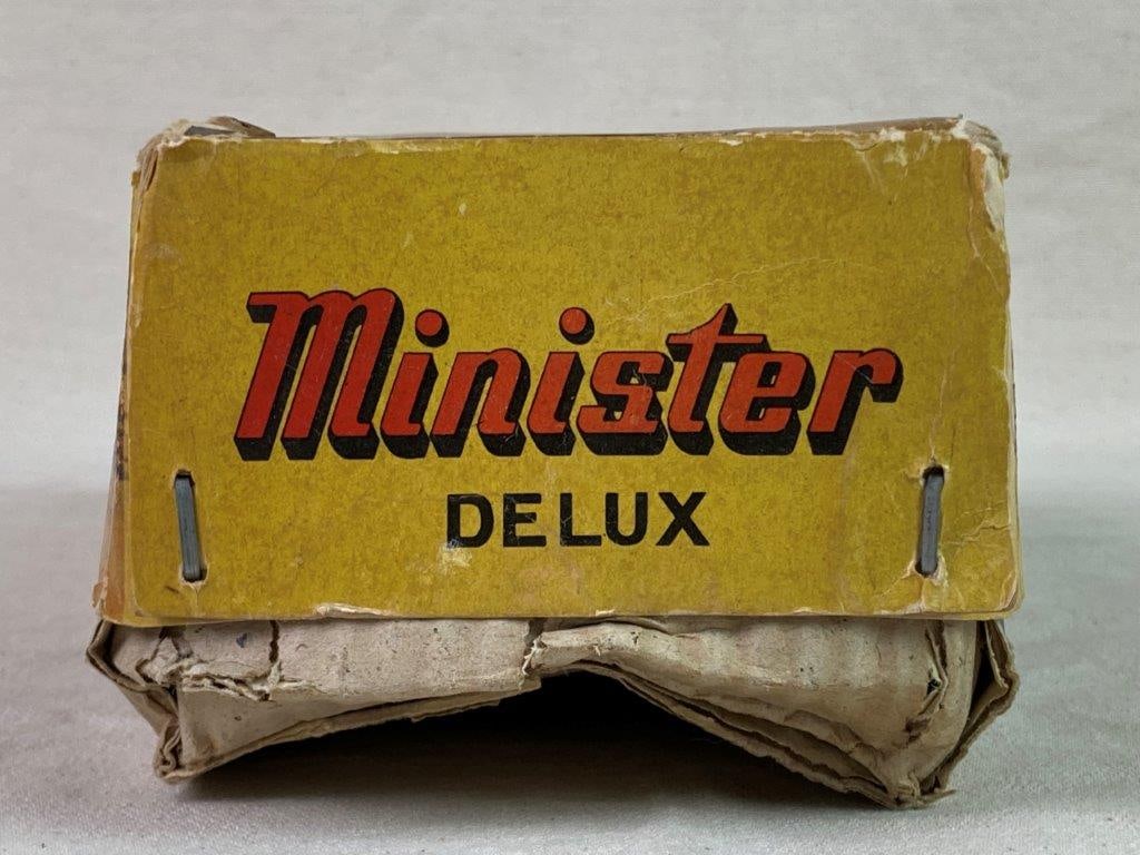 Vintage Minister Deluxe Tin Toy Car - 4