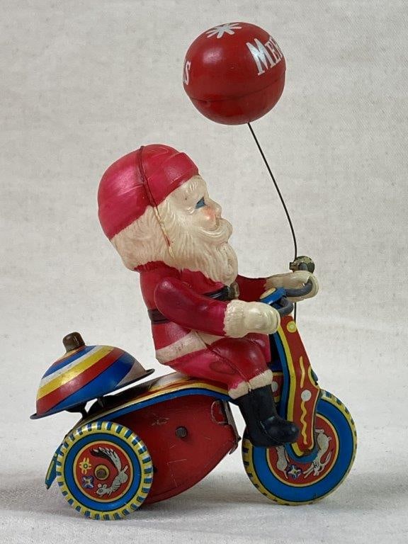 Vintage Suzuki Santa Tricycle Toy - 3