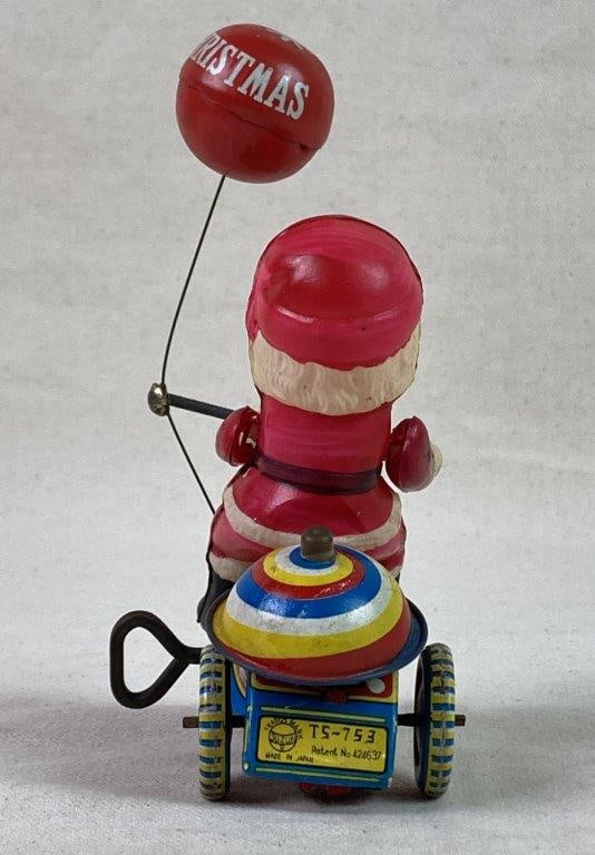 Vintage Suzuki Santa Tricycle Toy - 4