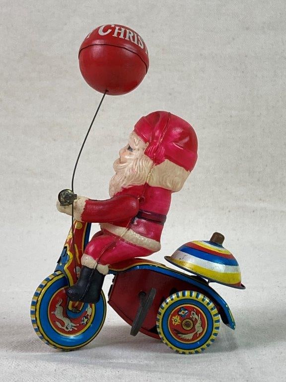 Vintage Suzuki Santa Tricycle Toy - 6