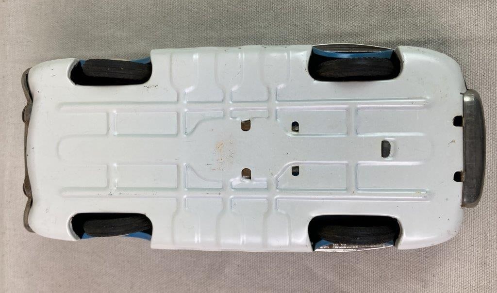 Vintage Asahi Tin Mercedes Toy Car - 8