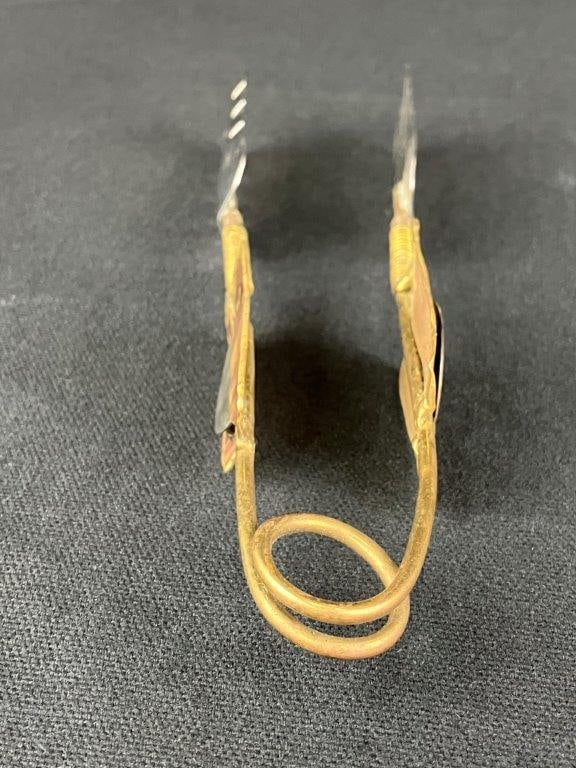 Two Sugar Tongs Including Mixed Metals - 4