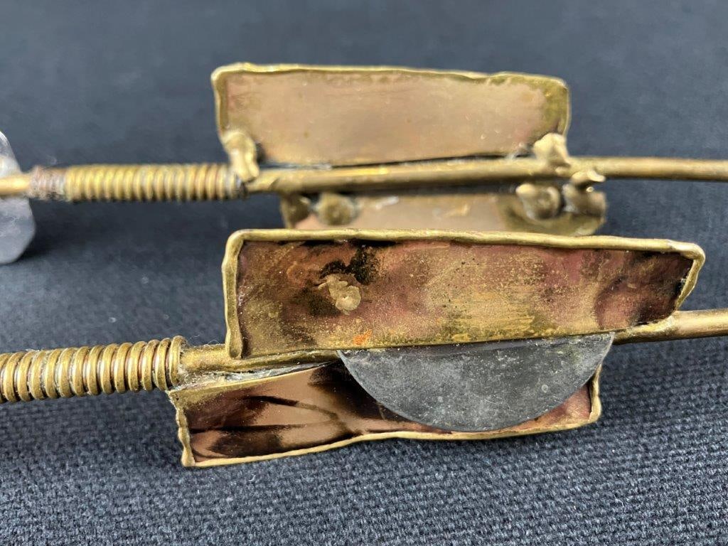 Two Sugar Tongs Including Mixed Metals - 6