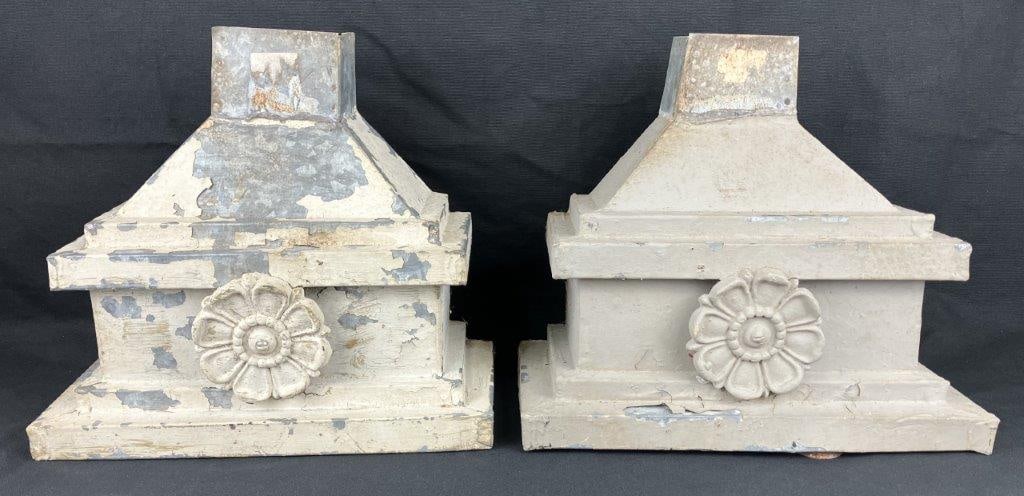 Decorative Floral Architectural Elements - 2