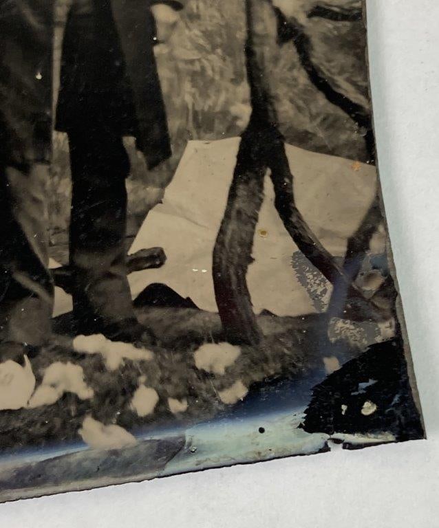 19th Century Ferrotype Portrait of Man - 2