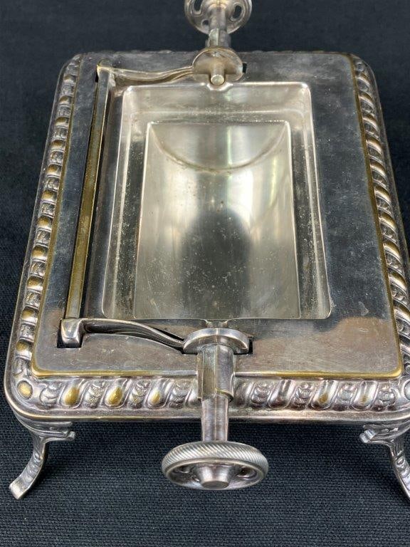 19th Century Silverplate Butter Dish - 10