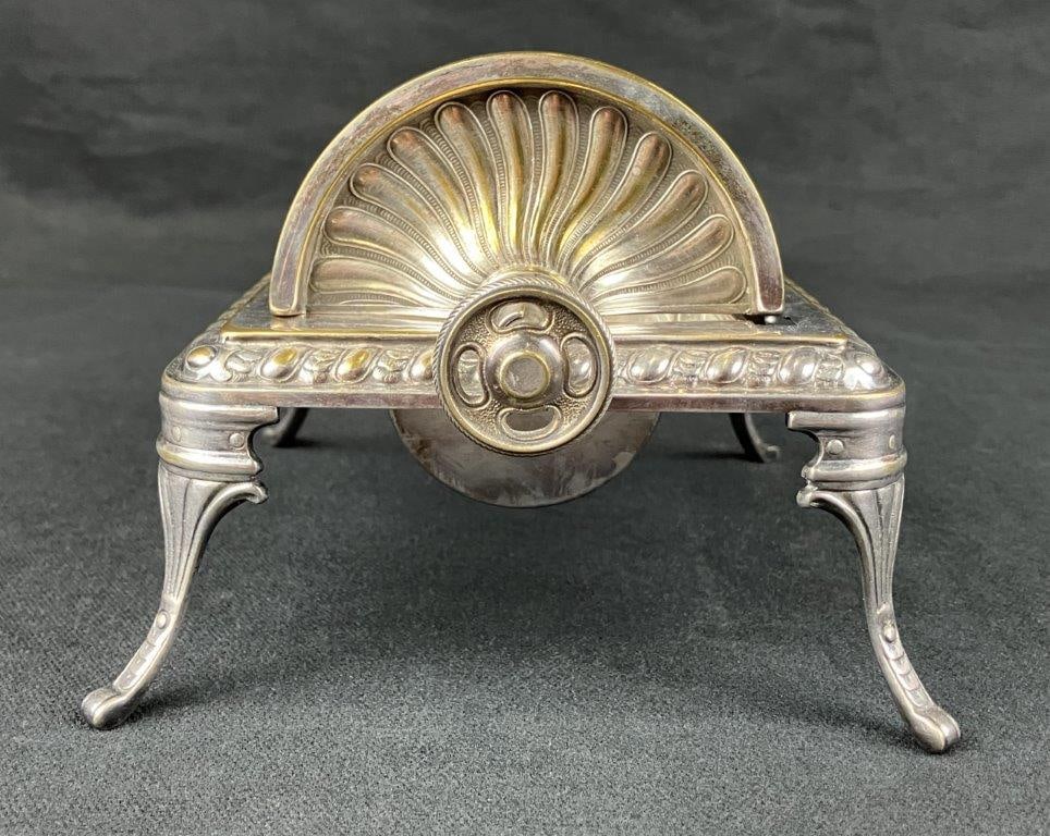 19th Century Silverplate Butter Dish - 6