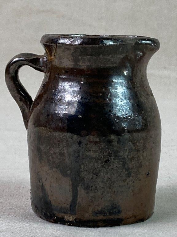 Small Stoneware Pitcher - 4