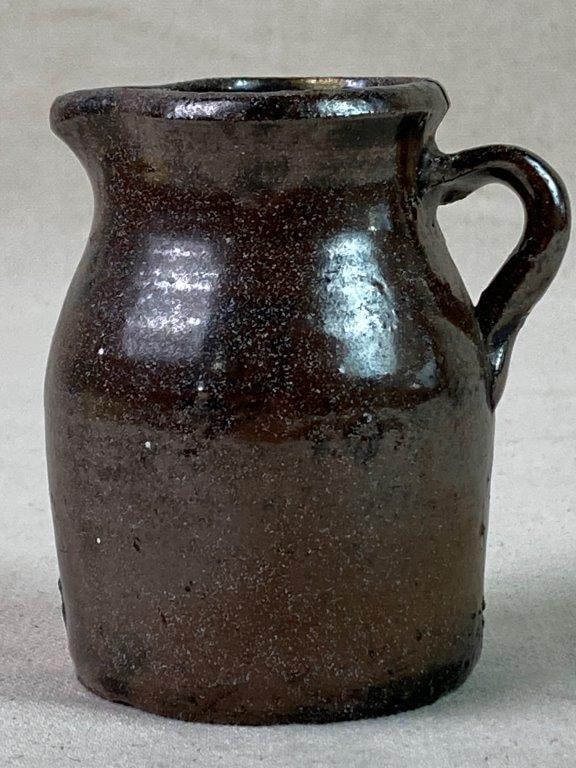 Small Stoneware Pitcher - 6