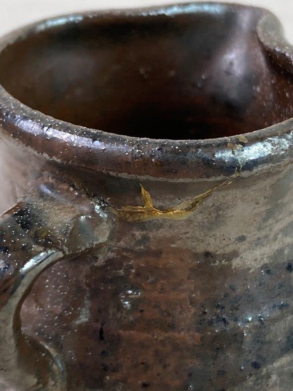 Small Stoneware Pitcher - 8