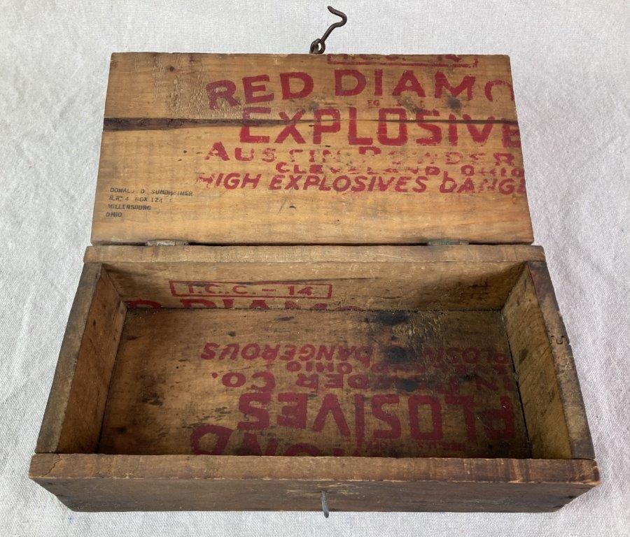 Two Wood Storage Boxes - 3