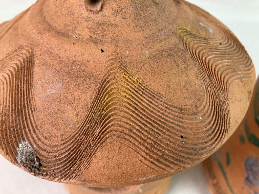 Hewell Pottery Terracotta Birdhouses - 5