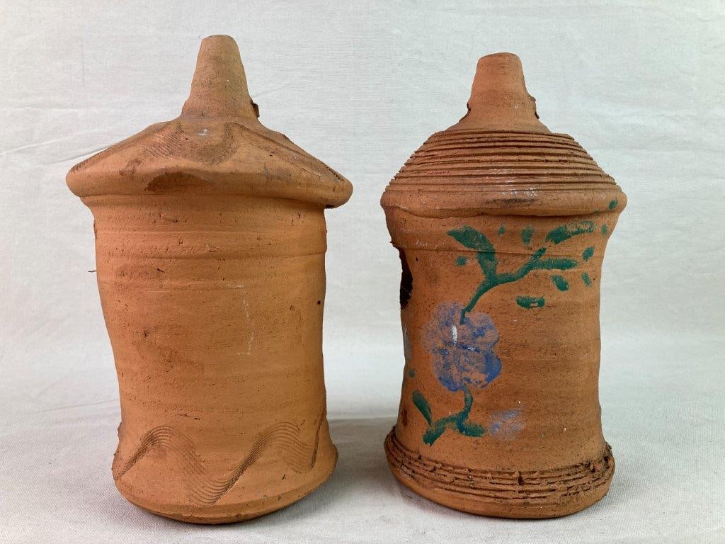 Hewell Pottery Terracotta Birdhouses - 6