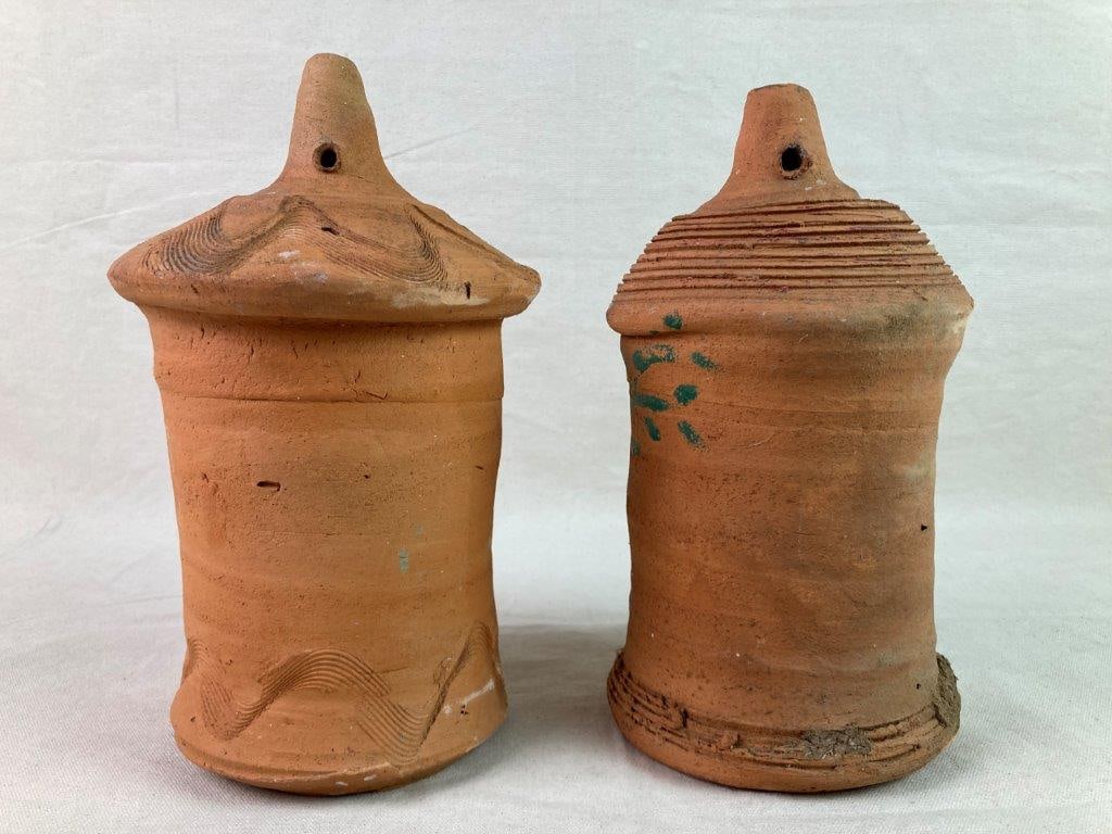 Hewell Pottery Terracotta Birdhouses - 7