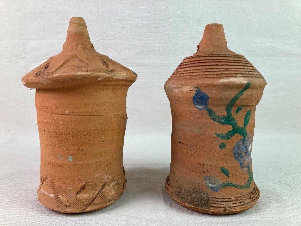 Hewell Pottery Terracotta Birdhouses - 8
