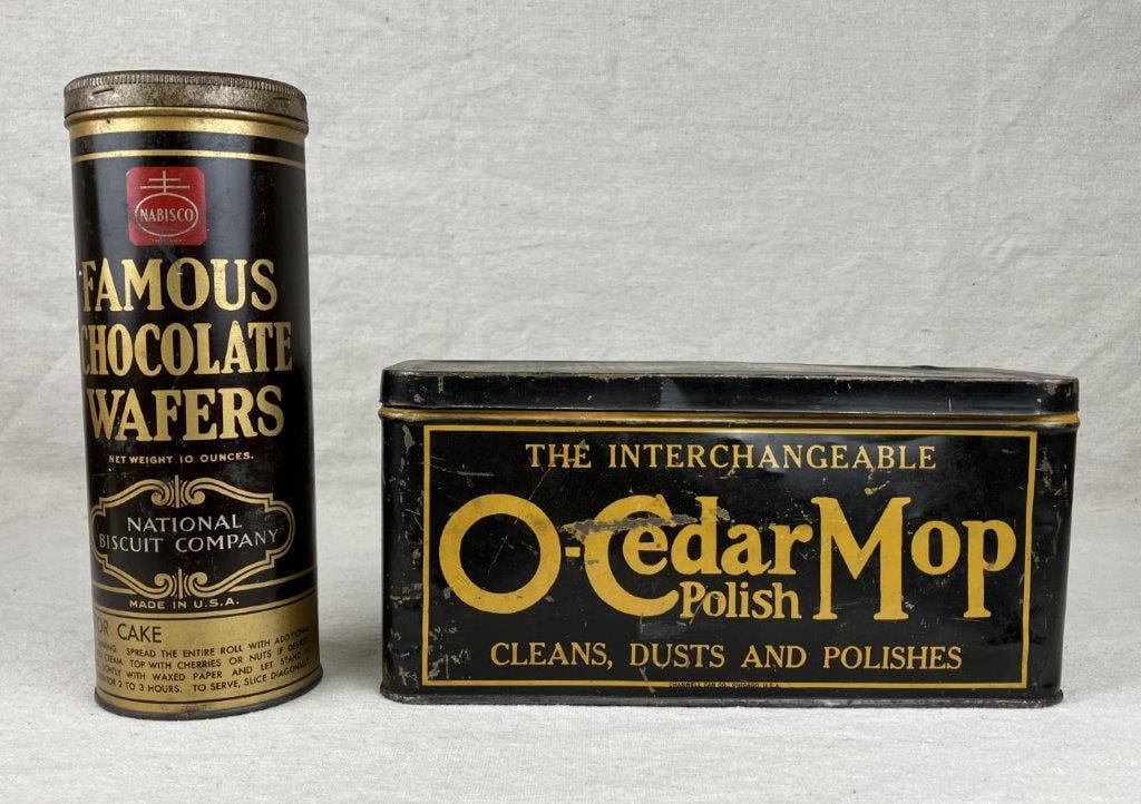 Four Advertising Tins - 10